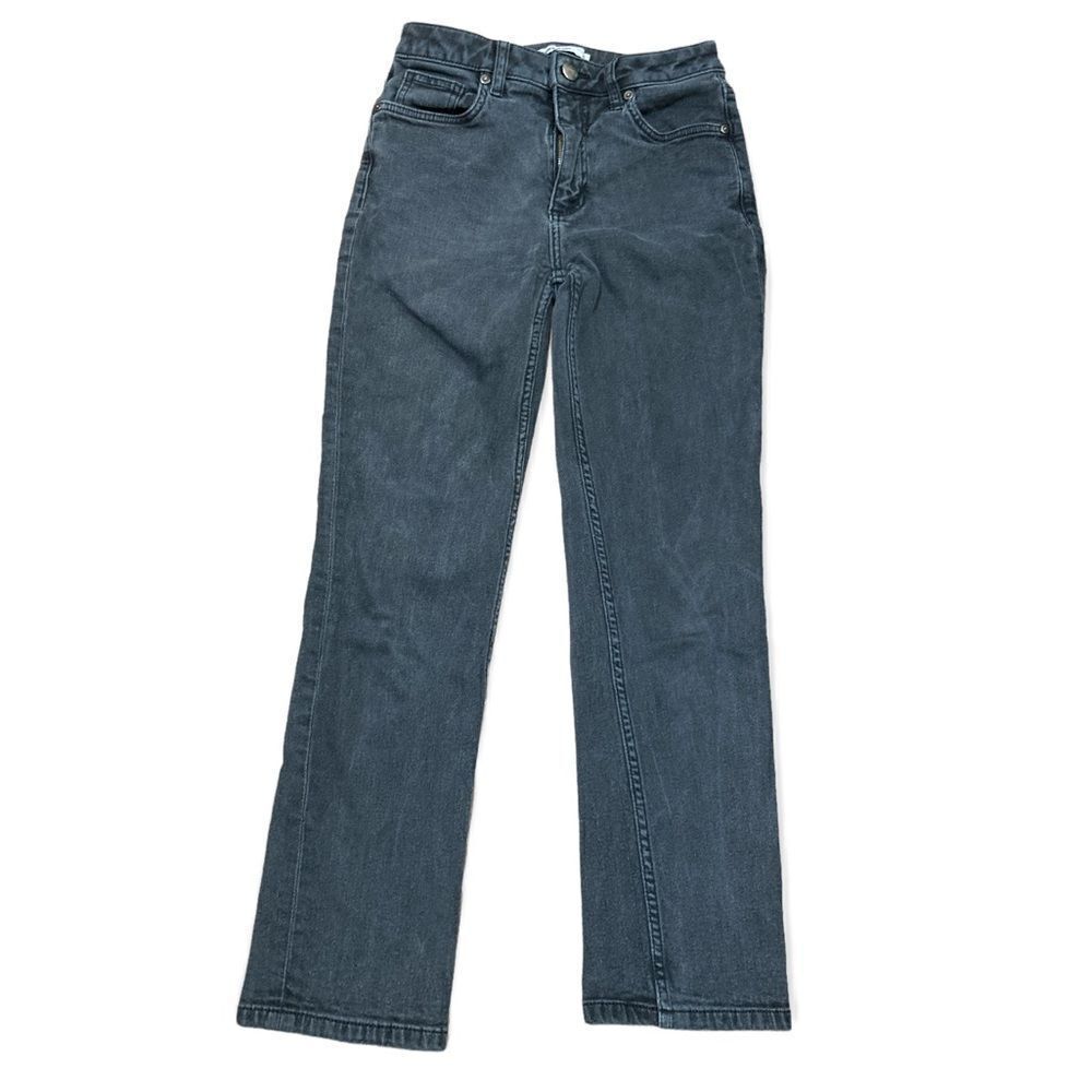 Elizabeth and James the vintage straight faded black jeans size 6